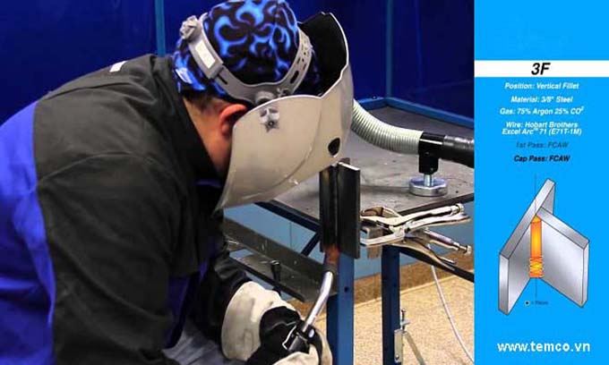 Các vị trí hàn trong kết cấu